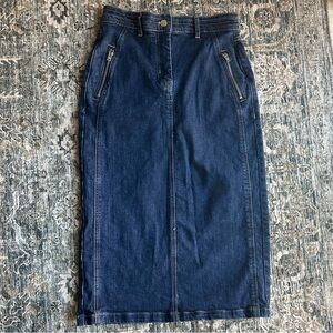 Pilcro Denim Pencil Skirt Size 2
